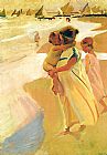 Going for a Swim Valencia by Joaquin Sorolla y Bastida